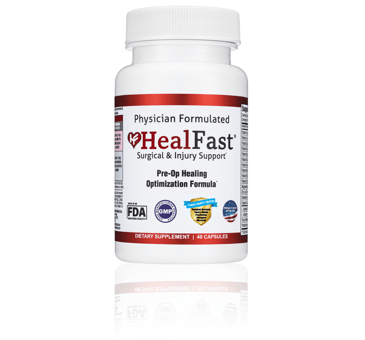 Pre Op Healing Optimization Formula
